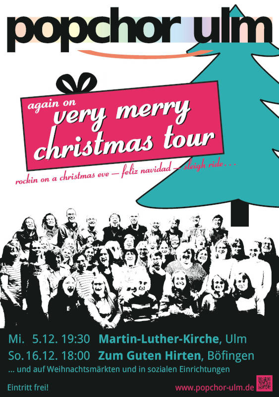 Plakat Very Merry Christmas Tour 2018